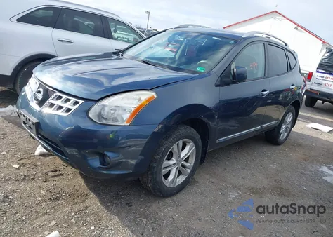 2012 Nissan Rogue Sv W/Sl Pkg из США, поврежденный, VIN JN8AS5MV1CW412743